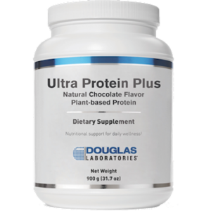 Chocolate plant-based protein powder with vitamins and minerals