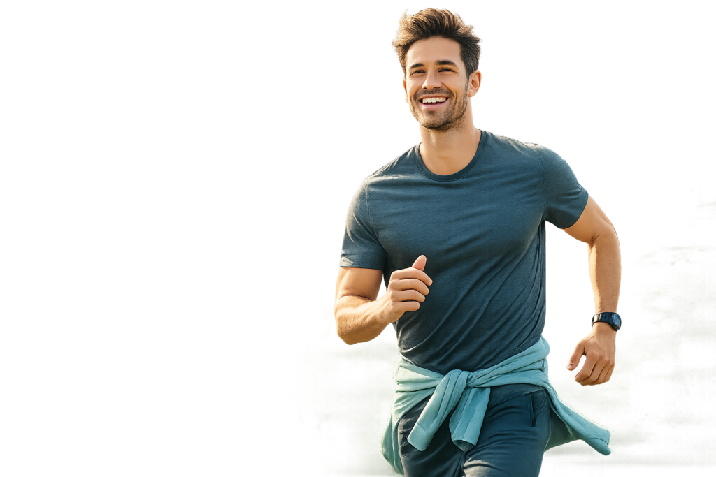 Profusions Man Jogging